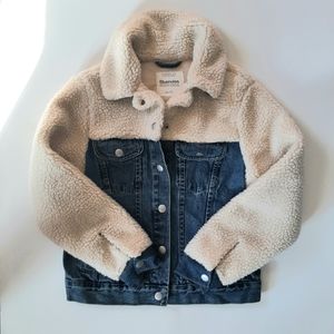 Bluenotes Classic Fit Sherpa Denim Jacket